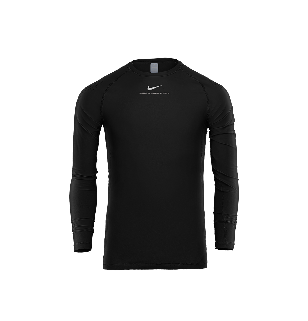 LS BASE LAYER TOP - BLACK
