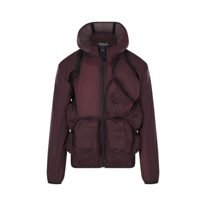 DEEP POCKETS NYLON TECH JACKET