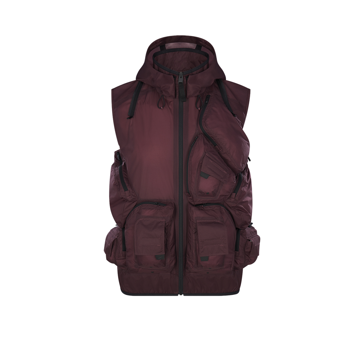 DEEP POCKETS NYLON TECH JACKET